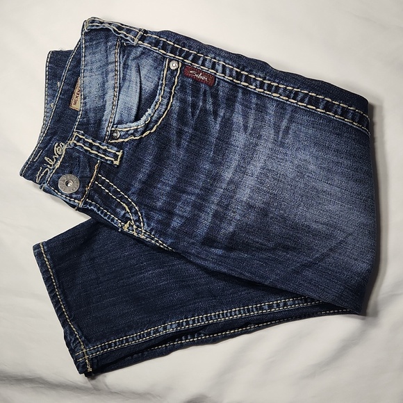 Silver Jeans Pants - Silver Jeans McKenzie Capri Jeans Size 26 Inseam 21"